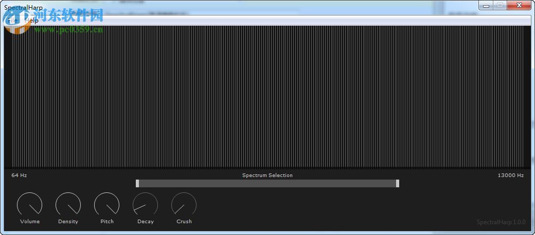 SpectralHarp(聲譜彈奏軟件) 1.0.0 綠色版