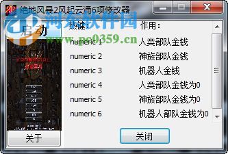 絕地風(fēng)暴2風(fēng)起云涌6項修改器