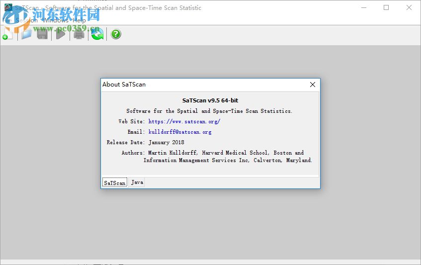 SaTScan(空間數(shù)據(jù)處理軟件) 9.5 官方版