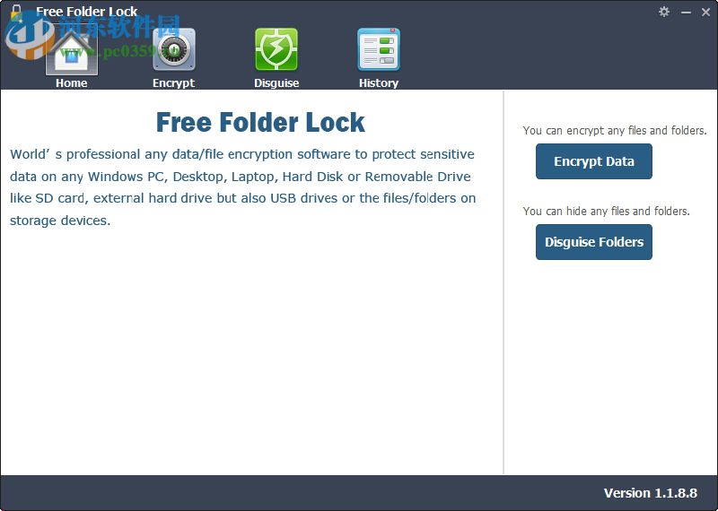 Free Folder Lock(文件夾保護(hù)工具) 1.1.8.8 官方版