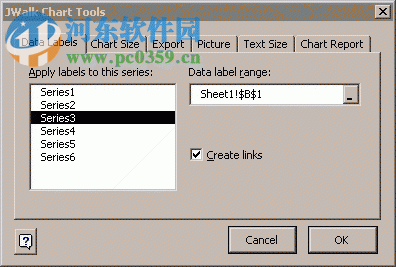 JWalk Chart Tools(excel圖表標(biāo)簽工具) 1.0 免費(fèi)版