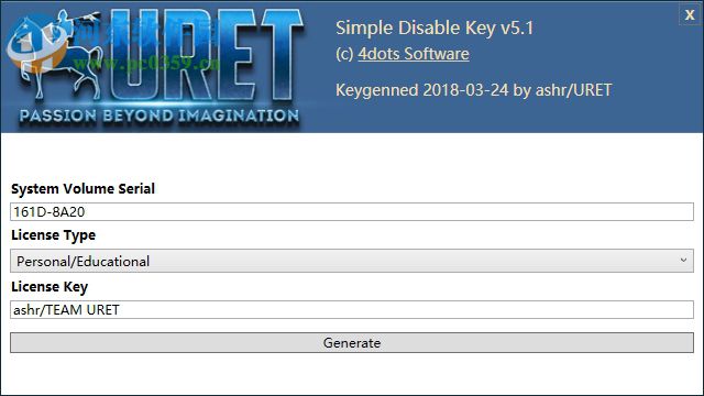 Simple Disable Key(鍵盤組合按鍵屏蔽工具) 5.1 免費版