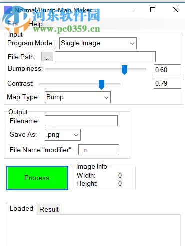 Bump Maker(凹凸貼圖制作工具) 1.0 綠色版