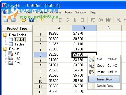 EasyFit(數(shù)據(jù)分布擬合軟件) 5.6 免費(fèi)版