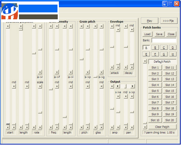 GranuLab(音頻合成軟件) 2.1 綠色版