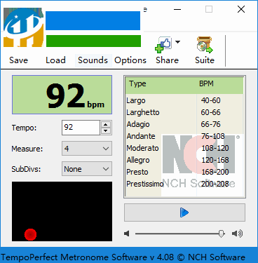 TempoPerfect(完美節(jié)拍器) 1.03 官方版