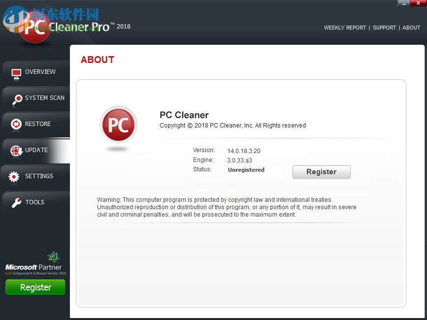 PC Cleaner Pro 2018下載 14.0.18.3.20 破解版