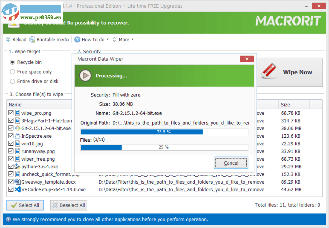 Macrorit Data Wiper 4.6.0 注冊(cè)版