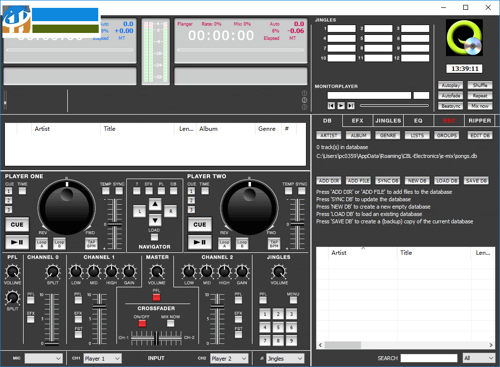 CBL E-Mix Pro Edition(DJ混音軟件) 5.6.0 官方版