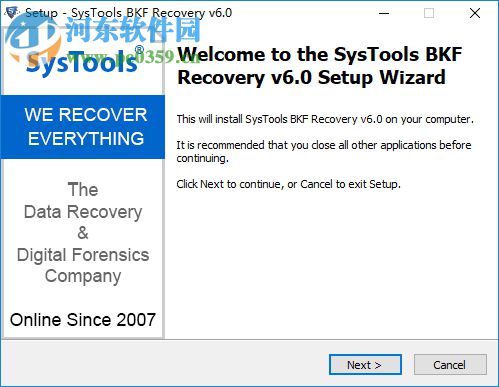 SysTools BKF Repair(BKF修復工具) 6.0.0.0 官方版