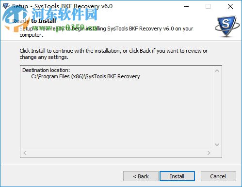 SysTools BKF Repair(BKF修復工具) 6.0.0.0 官方版