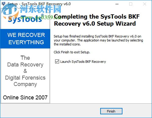 SysTools BKF Repair(BKF修復工具) 6.0.0.0 官方版