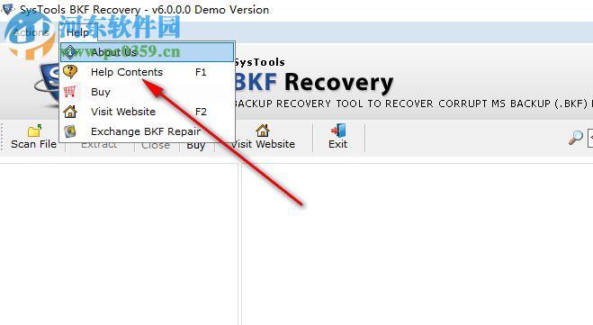 SysTools BKF Repair(BKF修復工具) 6.0.0.0 官方版