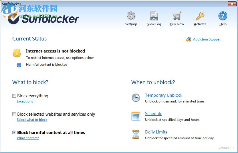 Surfblocker(安全上網(wǎng)軟件) 5.1.0 破解版