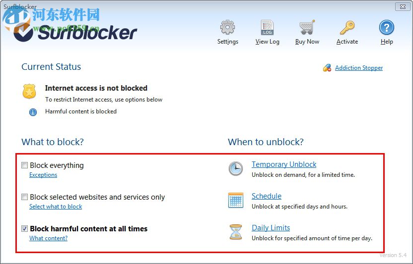 Surfblocker(安全上網(wǎng)軟件) 5.1.0 破解版