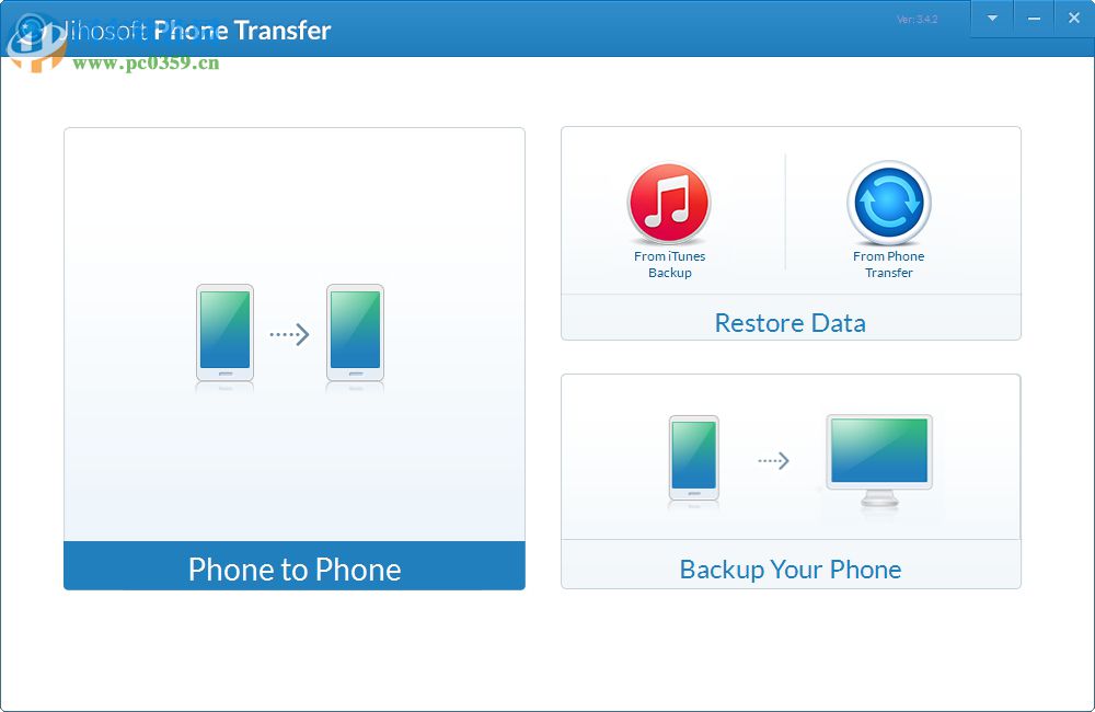 Jihosoft Phone Transfer(手機間數(shù)據(jù)傳輸軟件) 3.4.2 官方版