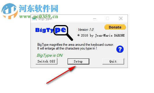 BigType(放大輸入字符) 1.0 官方版