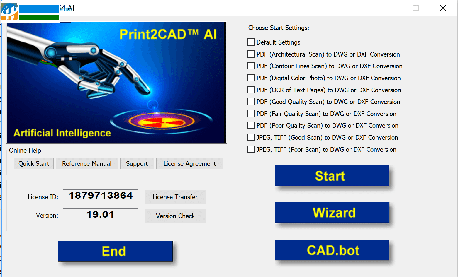 Print2CAD 2018下載(文件轉(zhuǎn)換器) 19.10 注冊(cè)版