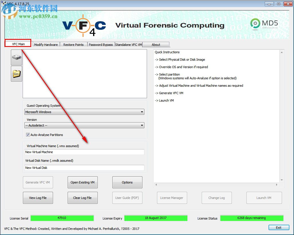 Virtual Forensic Computing 4.17.8.25 破解版