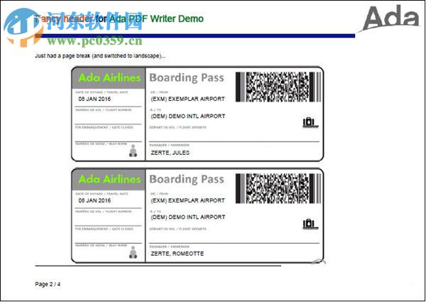 Ada PDF Writer(PDF動態(tài)編寫工具) 0.0.4 官方版