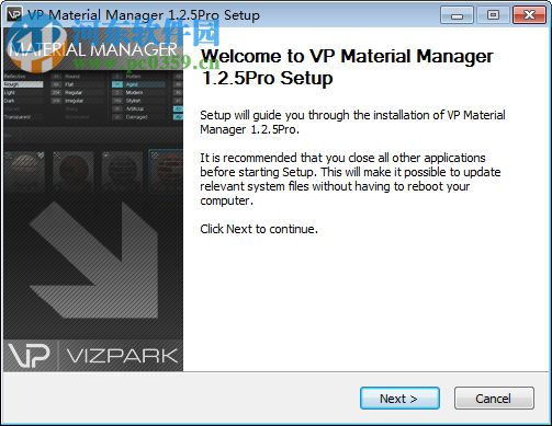 Vizpark Material Manager(3DMax材質(zhì)貼圖管理) 1.2 官方版