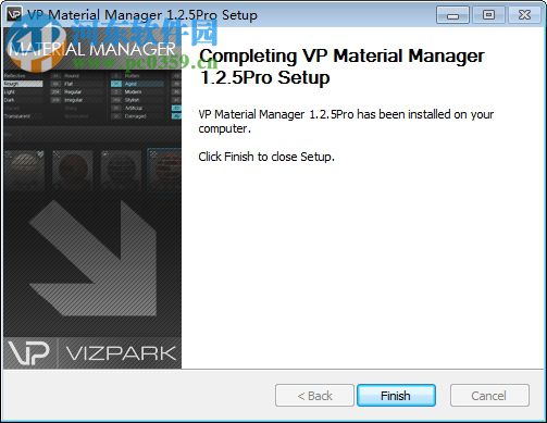 Vizpark Material Manager(3DMax材質(zhì)貼圖管理) 1.2 官方版