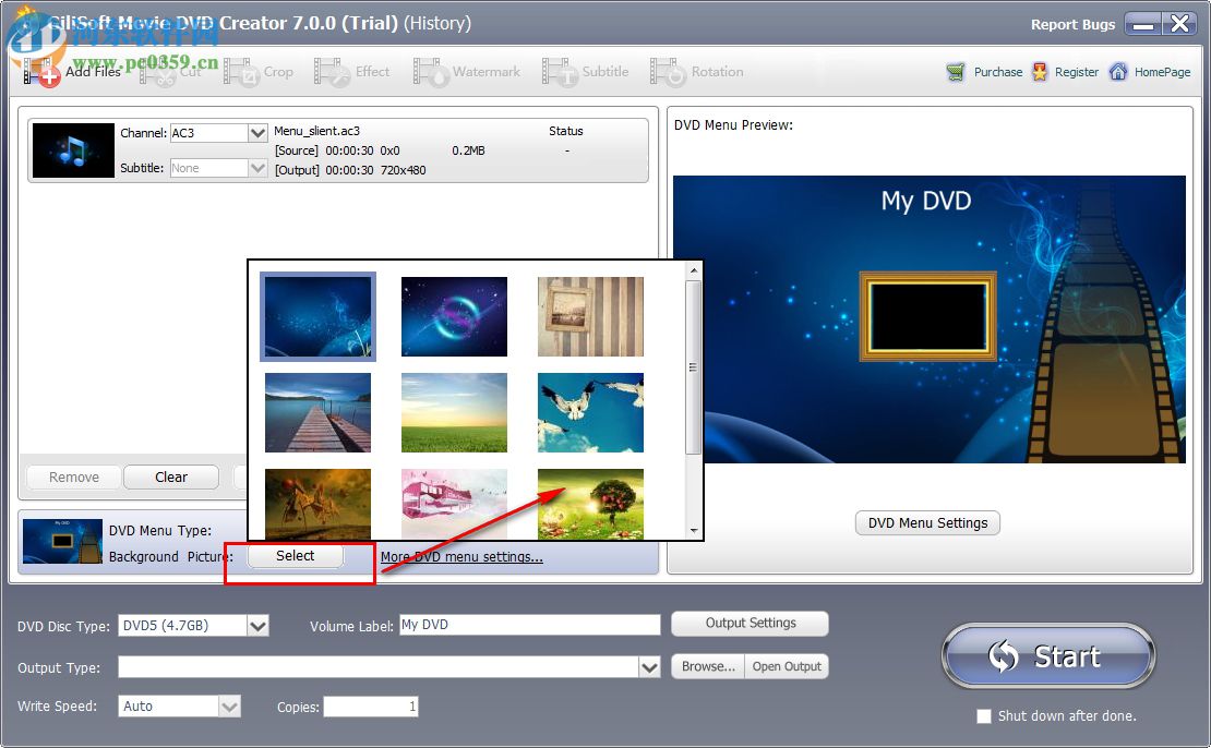 GiliSoft Movie DVD Creator(DVD刻錄軟件) 7.0.0 破解版