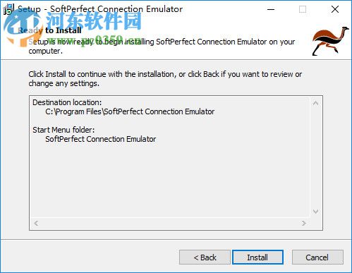 SoftPerfect Connection Emulator