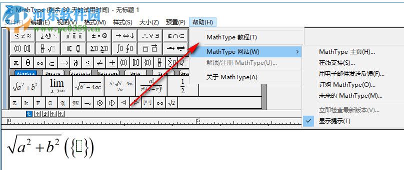 MathType 6.9b下載 中文破解版