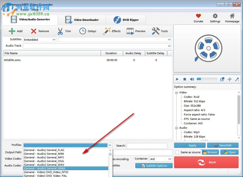 Freemore MP4 Video Converter(格式轉(zhuǎn)MP4工具) 10.8.1 官方版