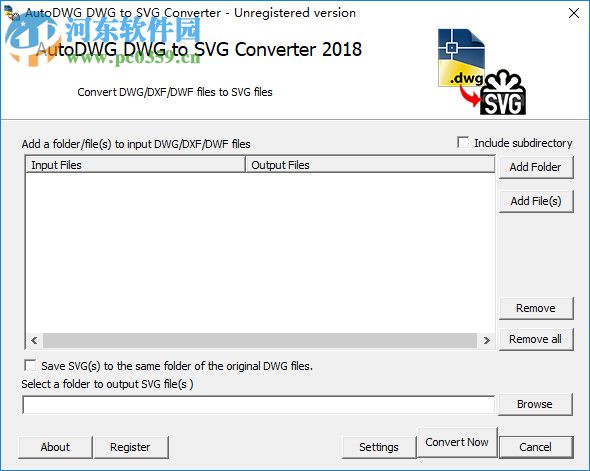 AutoDWG DWG to SVG Converter(DWG轉(zhuǎn)SVG工具) 2.2 官方版