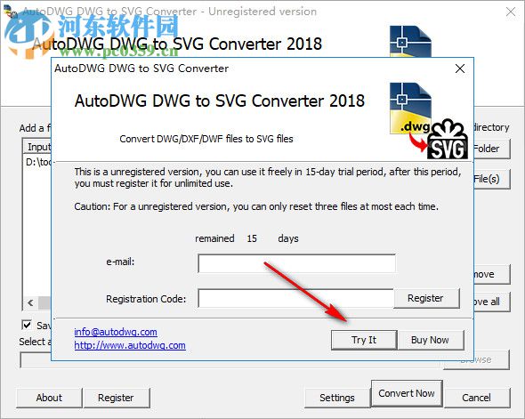 AutoDWG DWG to SVG Converter(DWG轉(zhuǎn)SVG工具) 2.2 官方版