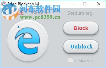 Edge Blocker(屏蔽Edge瀏覽器工具) 1.4 中文綠色版