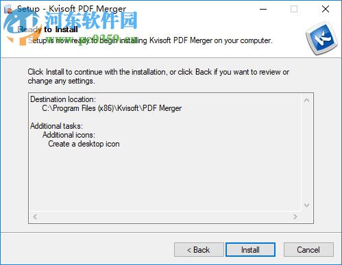 免費(fèi)PDF合并軟件(Kvisoft PDF Merger) 1.5.1 免費(fèi)版