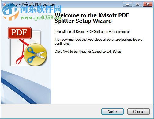 Kvisoft PDF Splitter(PDF分割工具) 1.5.1 官方版