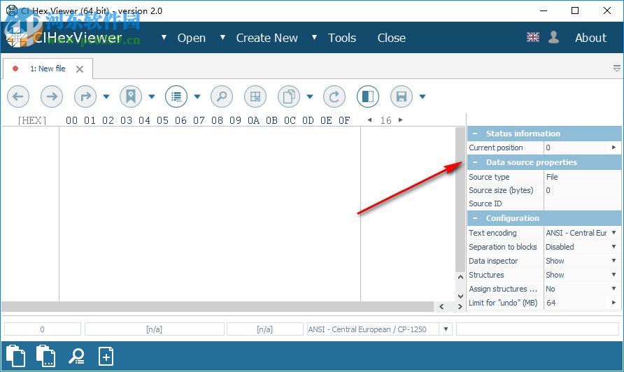 CI Hex Viewer(二進(jìn)制數(shù)據(jù)編輯器) 2.0 官方版