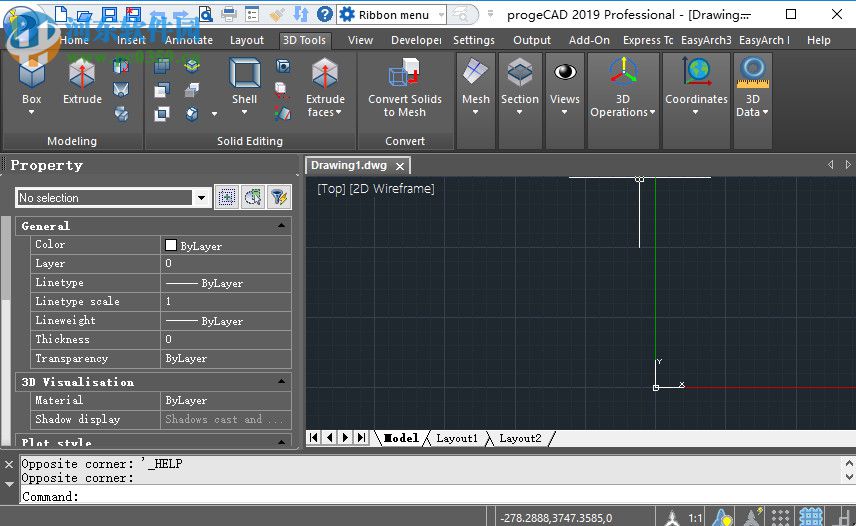 ProgeCAD 2019 Pro下載(附安裝教程) 19.0.4.8 激活版