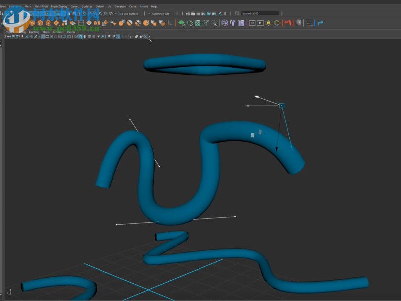 Maya繩索電線生成插件 Cable 2.0 破解版