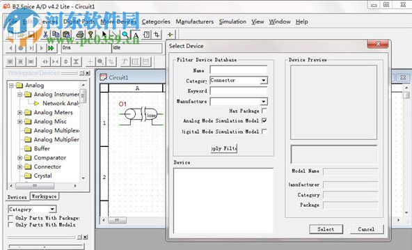 B2 Spice A/D(電路模擬軟件) 4.2 官方版