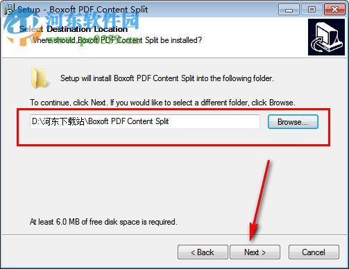 Boxoft PDF Content Split(pdf文件分割器) 3.1.0 官方版