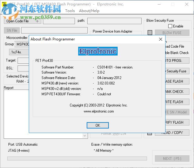 FET-Pro430 Lite(支持Win10) 3.02 免費(fèi)版