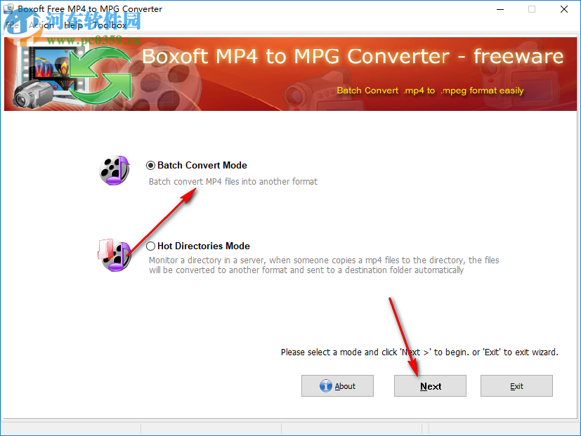 Boxoft Free MP4 to MPG Converter(MP4轉(zhuǎn)MPG工具) 1.0 官方版