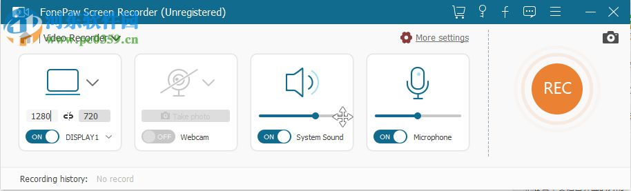 FonePaw Screen Recorder(屏幕錄制工具)