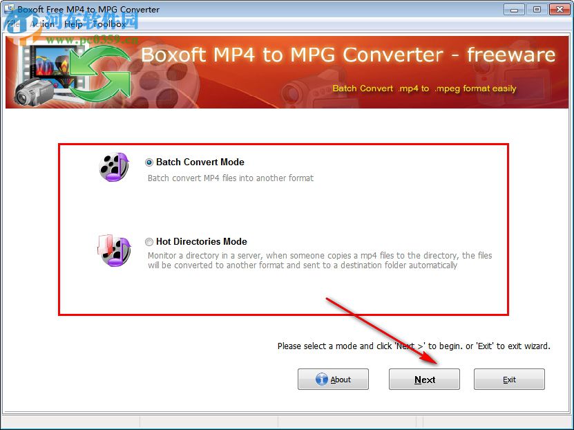 Boxoft MP4 to MPG Converter(MP4轉(zhuǎn)MPG工具) 1.0 官方版