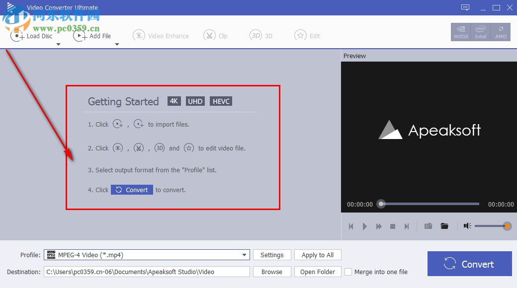 Apeaksoft video converter ultimate 1.0.10 免費版