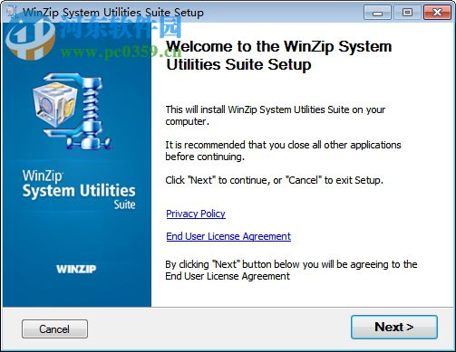 WinZip System Utilities Suite 3.3.9.4 破解版