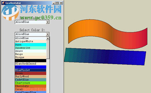 線性漸變色插件(SR Gradientator) 1.2.1 中文版