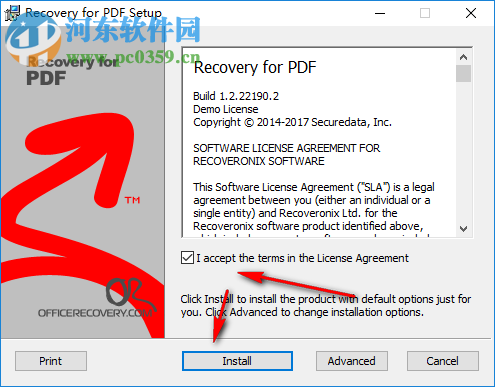 Recovery for PDF(pdf文件修復(fù)工具) 1.2.22190 官方版