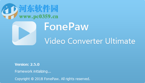 FonePaw Video Converter(視頻格式轉(zhuǎn)換) 2.5.0 綠色免注冊(cè)版