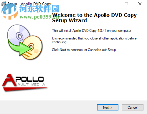 Apollo DVD Copy(DVD復(fù)制工具) 4.8.47 官方版